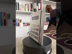 Χαμηλής ισχύος ανοξείδωτο χάλυβα 304 με οθόνη οθόνης μεταλλικό πληκτρολόγιο