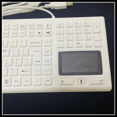 USB 106 Keys Waterproof Silicone Keyboard Silicone Rubber Keypad For Medical Equipment
