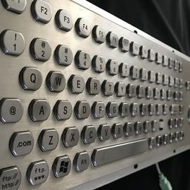 Customizable Industrial Keyboard With Touchpad 109 Keys Type Anti Scratch