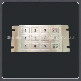 Digital Printing Telephone Number Keypad , 3x4 Bank Machine Keyboard