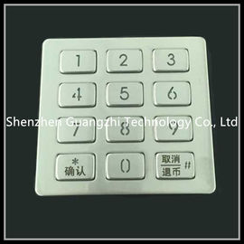 Atm Dust Resistant Keyboard 12 Buttons Type For Vending Machine Reliable