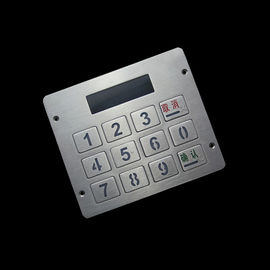 Industrial Usb Numeric Keypad With Display , Self Service Terminal Keyboard With Screen