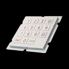Customized Industrial Metal Keyboard For Dyeing Machine Equipment Operation