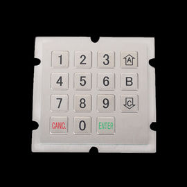 Customized Industrial Metal Keyboard For Dyeing Machine Equipment Operation