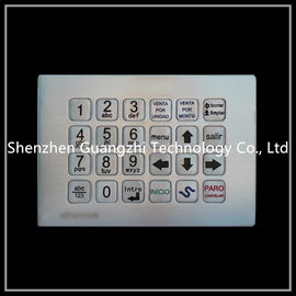 Access Control Use 24 Key Keyboard Stainless Steel Material With Usb Interface