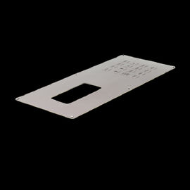 Silver Customized Stainless Steel Keyboard With Led Screen For Machinery Equipment
