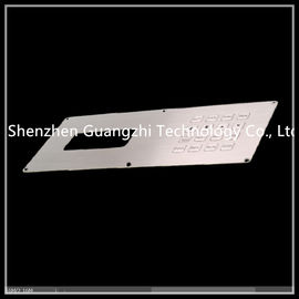 Silver Customized Stainless Steel Keyboard With Led Screen For Machinery Equipment