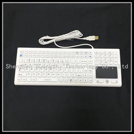 Washable 122 Key USB PS2 Medical Silicone Keyboard