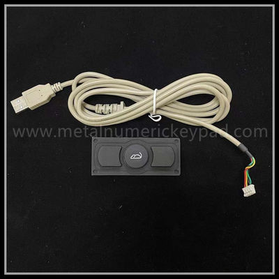 Silicon Rubber IP67 Trackball Pointing Device CE FCC RoHS Approved