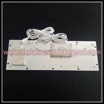 IK07 Metal Industrial Keyboard With Touchpad 304 Stainless Steel