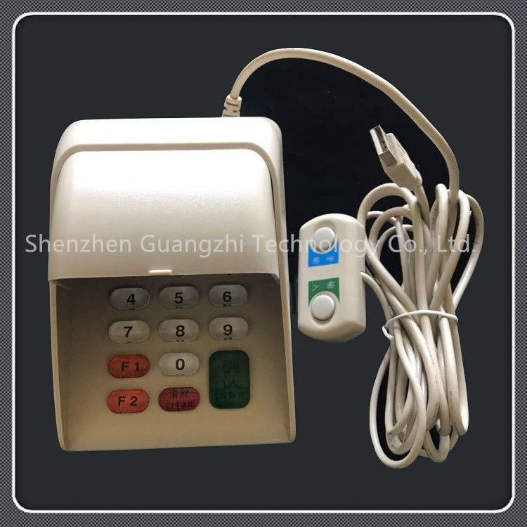 Bank Digital Password Keyboard Programmable With Voice Function 14 Keys Type