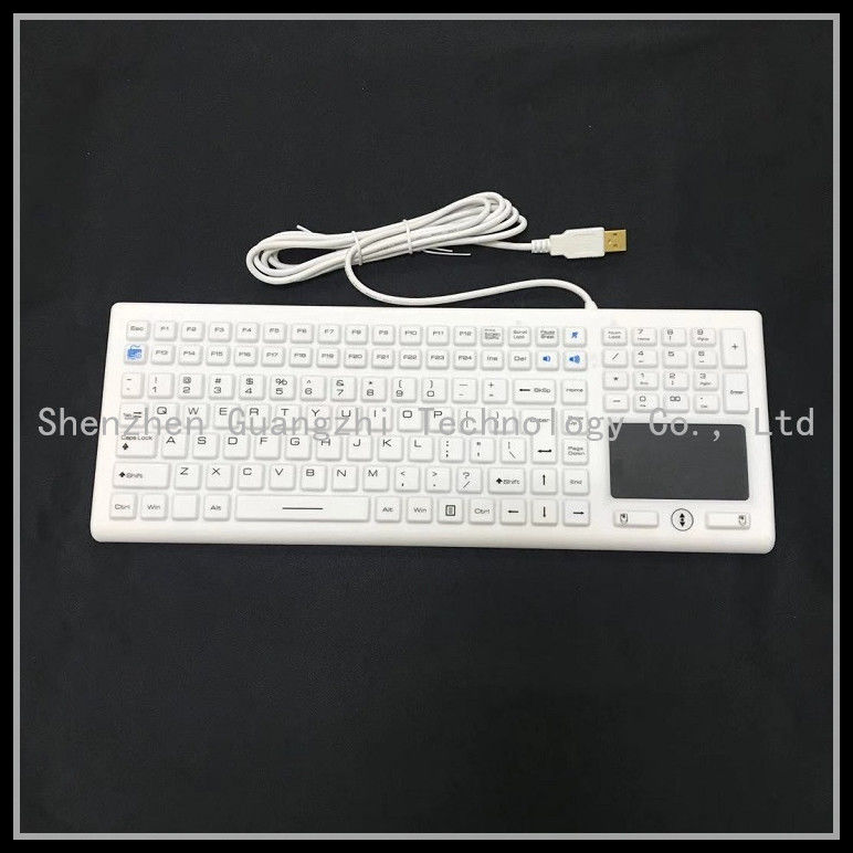 Washable 122 Key USB PS2 Medical Silicone Keyboard